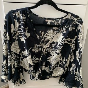 Amuse Society Floral Top